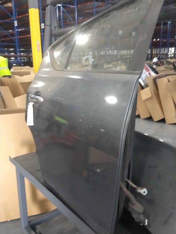 2016 Nissan Versa Rear Right Door Silver OEM 180596 Used 210K Miles