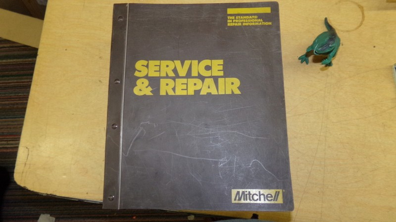 Mitchell 1986-87 Domestic Cars Vol IV Service & Repair Manual *FREE SHIPPING*