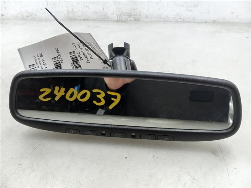 11-14 TOYOTA SIENNA LIMITED 3.5L FWD AT INTERIOR REAR VIEW MIRROR