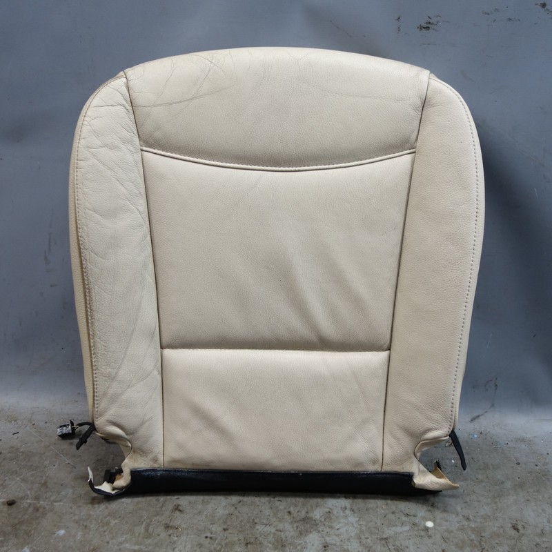 09-11 BMW E90 E92 3-Series 4dr Left Seat Bottom Cushion Pad Oyster Leather OEM