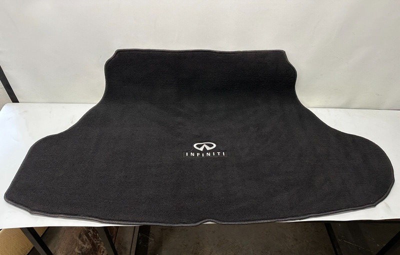 ✅ 2014-2020 Infiniti Q50 Rear Trunk Floor Carpet Mat OEM 999E3J200 Excellent
