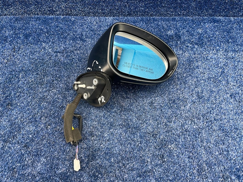 2017-2020 FIAT 124 SPIDER PASSENGER RIGHT DOOR MIRROR POWER SCUFFS CRACKS