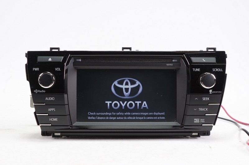 TOYOTA COROLLA Radio Navigation NAV Unit AM-FM CD GPS OEM 2014 - 2016