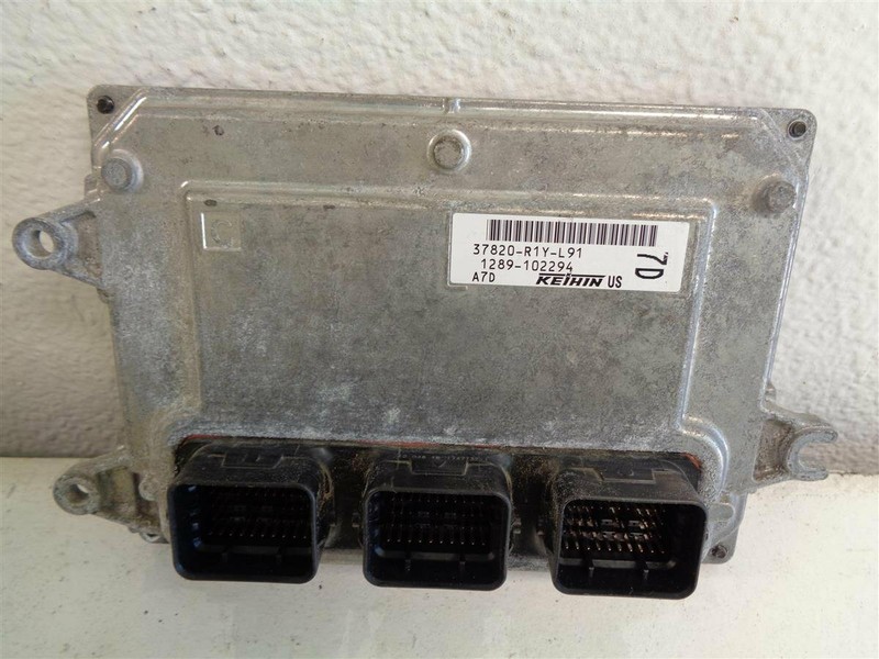 12 Honda Civic Ex Hf 4Dr At Ecu Engine Control Unit Module 37820-R1y-L91 Oem