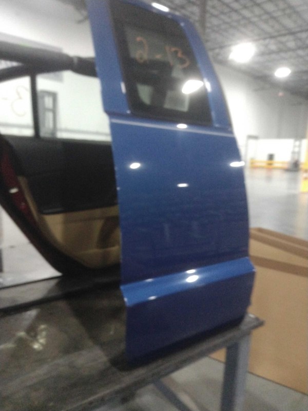 2011 RAM Dakota Rear Right Door Blue Good Condition 171260 88000 Miles