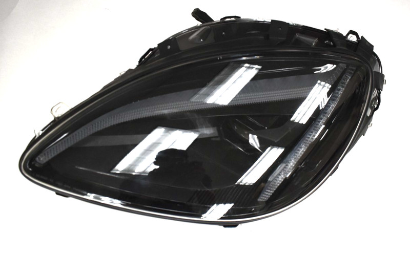 2005-13 Corvette C6 Black LED Projector Headlight LH Drivers Side C8 STYLE USED