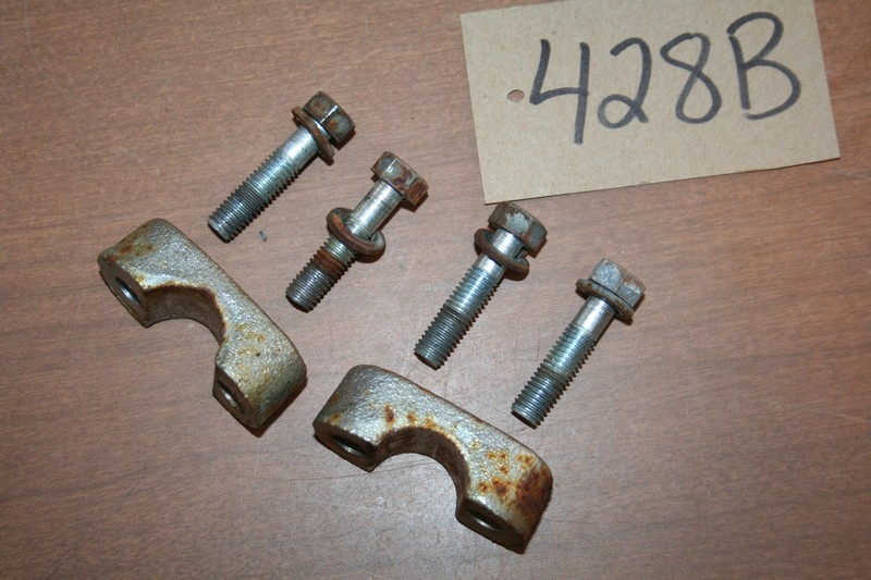 1974 Hodaka 100 Road Toad Triple Tree Handlebar Bar Clamps 74