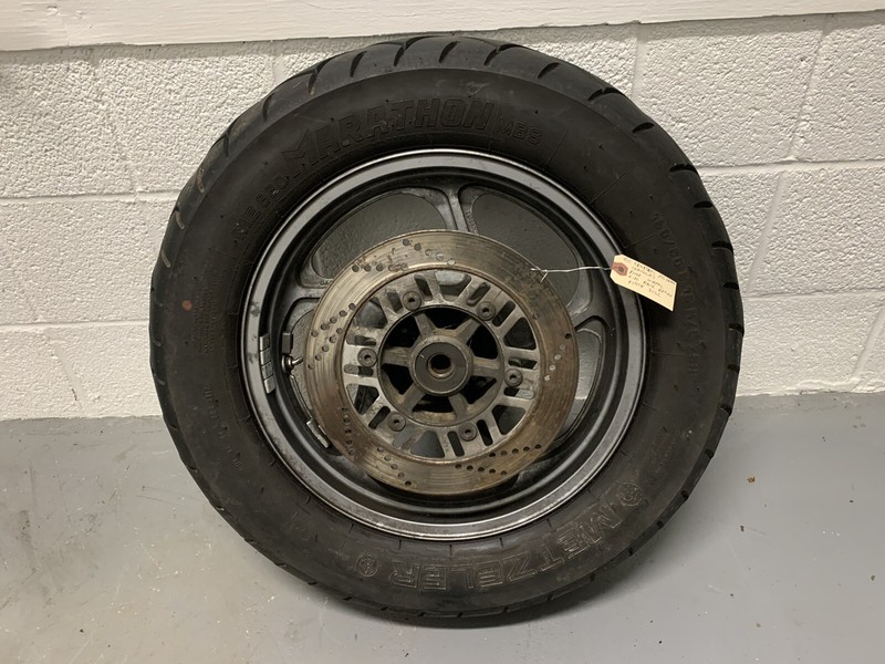 02 Kawasaki ZG 1000 Concours Rear Wheel Rim Back Brake Rotor Disc ZG1000