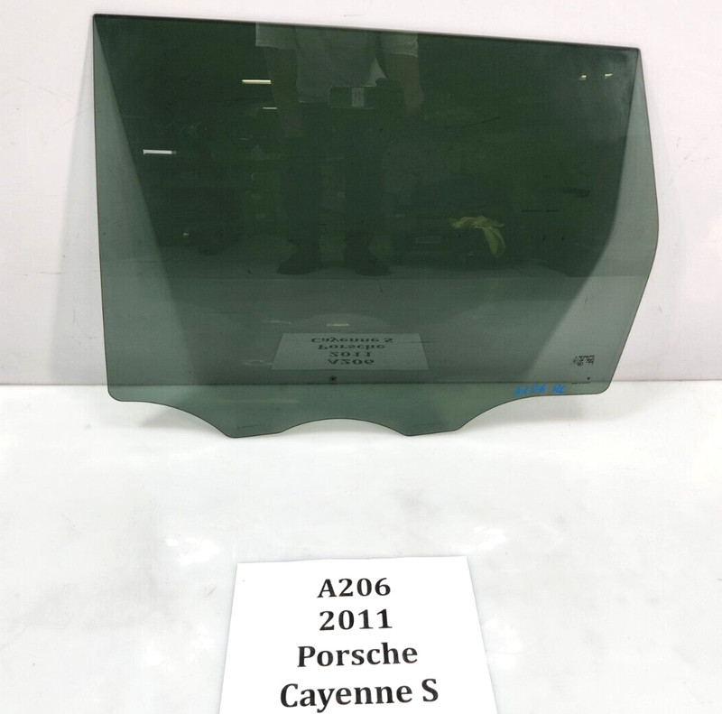 ✅ 2011-2018 OEM Porsche Cayenne S 958 Rear Left Driver Side Door Window Glass