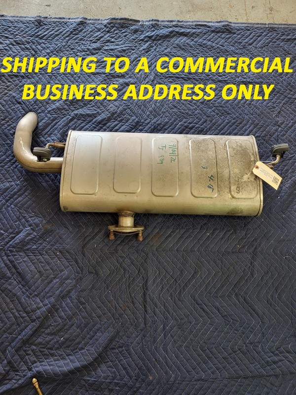 Used Oem Hyundai Rear Exhaust Muffler Pipe for 2022-2024 Tucson 2.5L AWD
