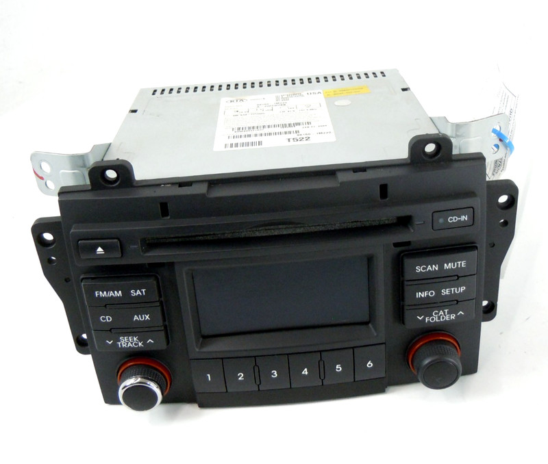 2010 10 Kia Forte AM FM Satellite Radio CD Disc MP3 Player Receiver OEM Sedan