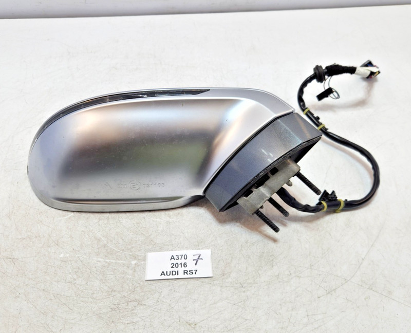 ✅ 13-18 OEM Audi RS7 Right Passenger Side Door Rear View Mirror Aluminum