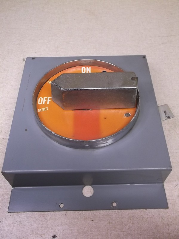 On-Off-Trip-Reset Switch 108 w/ Housing 8-1/4" x 8-1/2" *FREE SHIPPING*