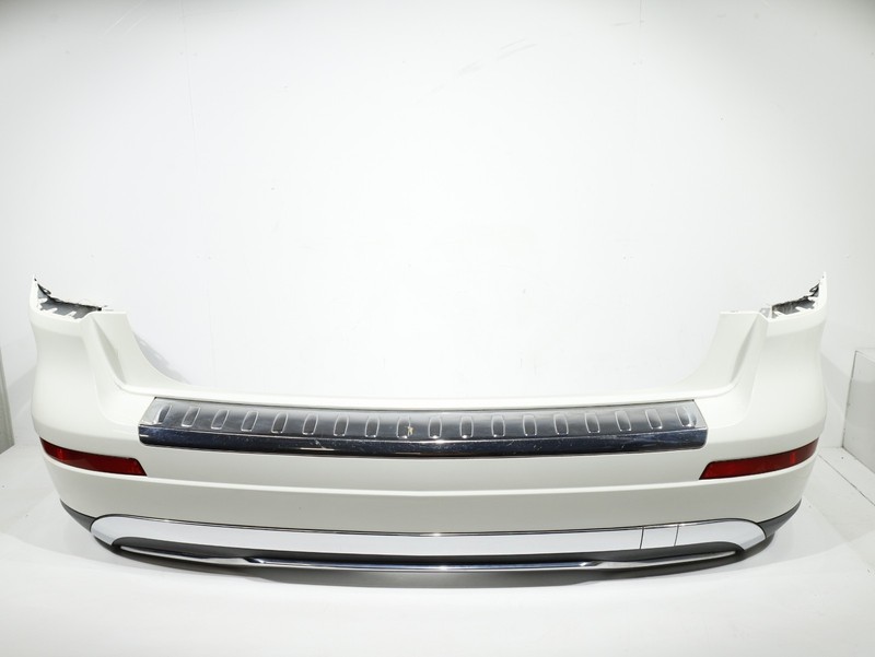13-16 Mercedes X166 GL450 Rear Bumper Cover Assembly W/O Park Assist White 650