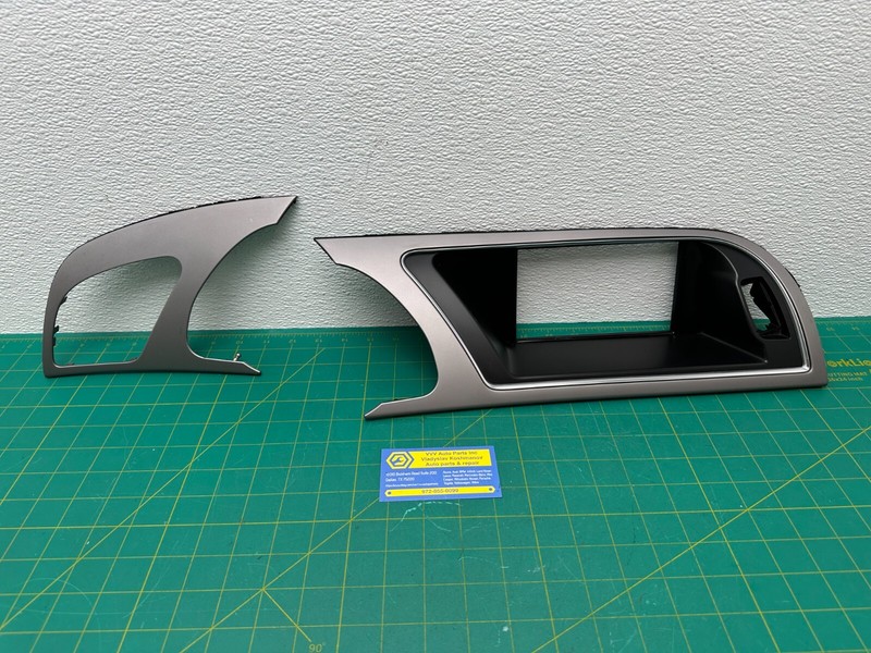 12-17 Audi S5 DASH INFORMATION SCREEN & CLUSTER TRIM BEZEL OEM