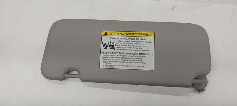 17-'22 HYUNDAI IONIQ Right Passenger Sun visor OEM Trim Code T9Y