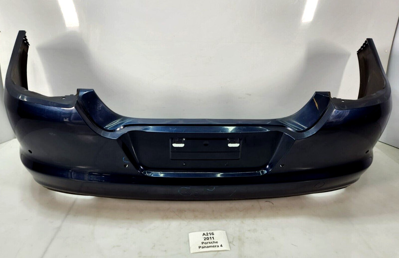 ✅ 2010-2013 OEM Porsche Panamera 4 970 Rear Bumper Cover Panel Blue