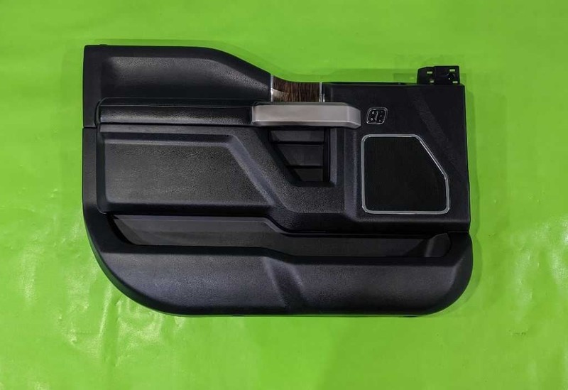 15-20 FORD F150 LARIAT DRIVER LEFT FRONT INTERIOR DOOR PANEL OEM 4601-73