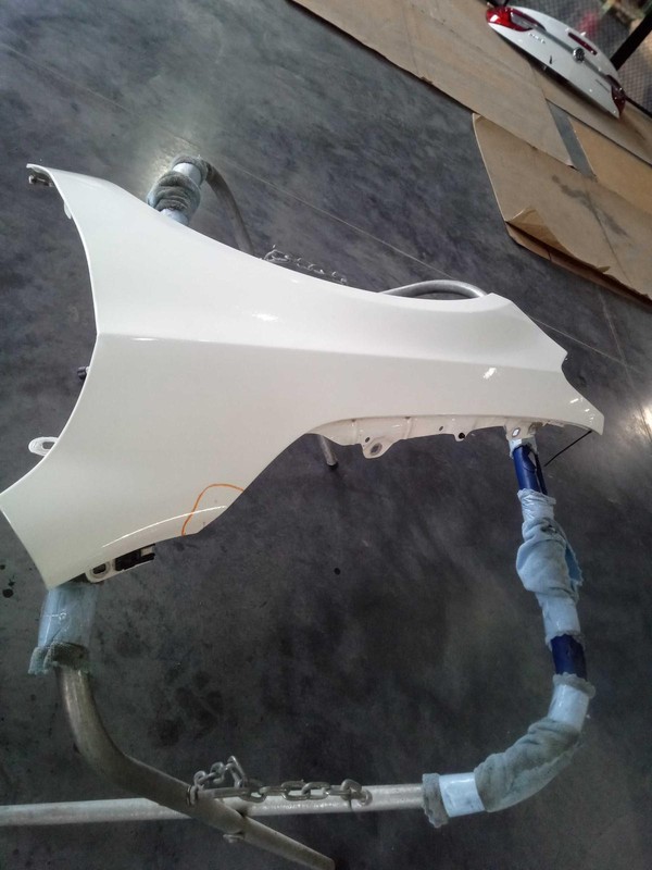 Mercedes-Benz CLA cLASS 2019 Left Fender WHITE 415004 9697