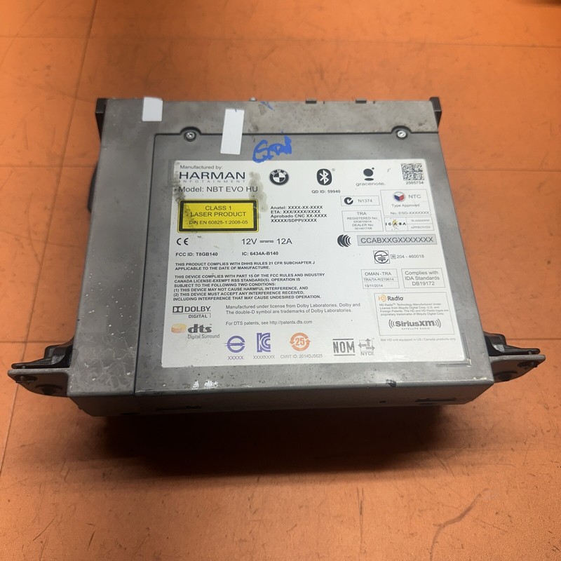 6819427 | Mini Clubman Radio Receiver Navigation OEM Harman | 2505754 | 59940