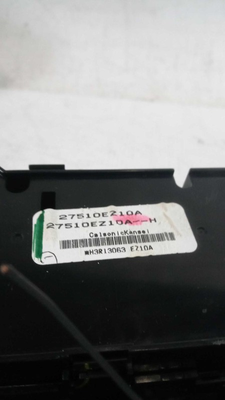 2017 Nissan Titan A/C Selector Switch OEM Black 27510EZ00A 81K Miles