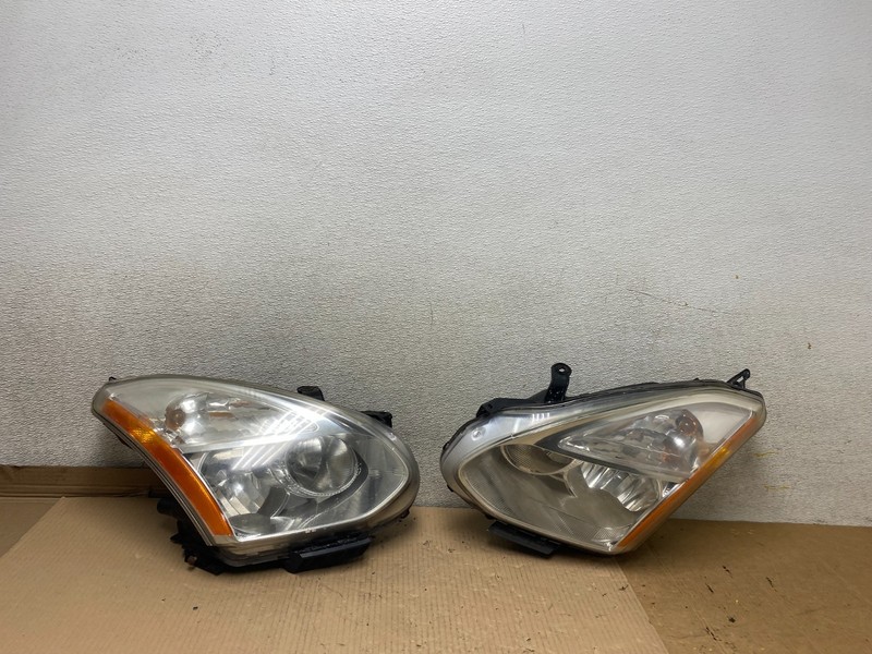 2009 - 2013 Nissan Rogue Left+Right Side Set Halogen Headlights U2640 DW