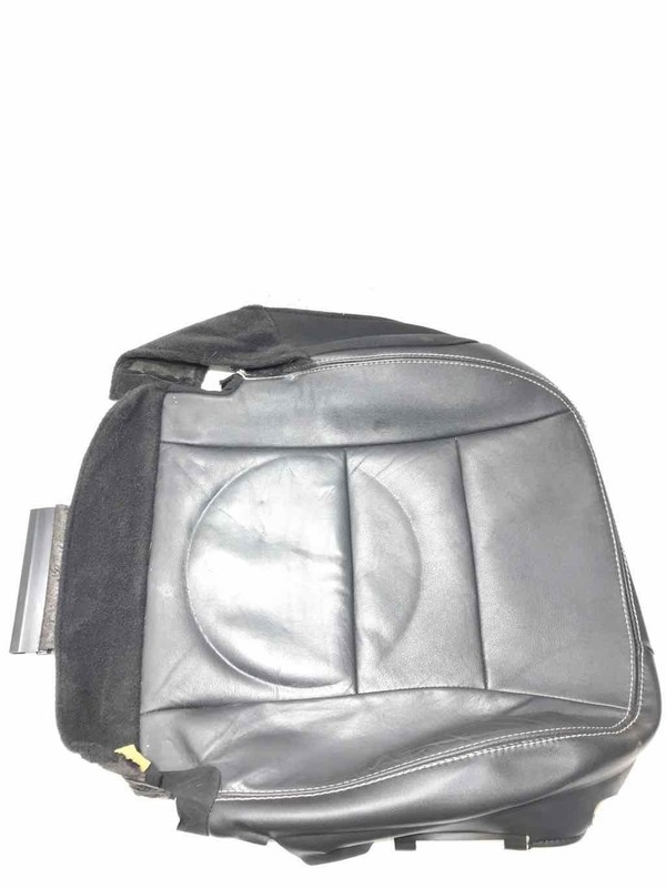 2012 Fusion RH Passenger Front Bottom Seat Cover Leather Charcoal BE5Z5462901DC