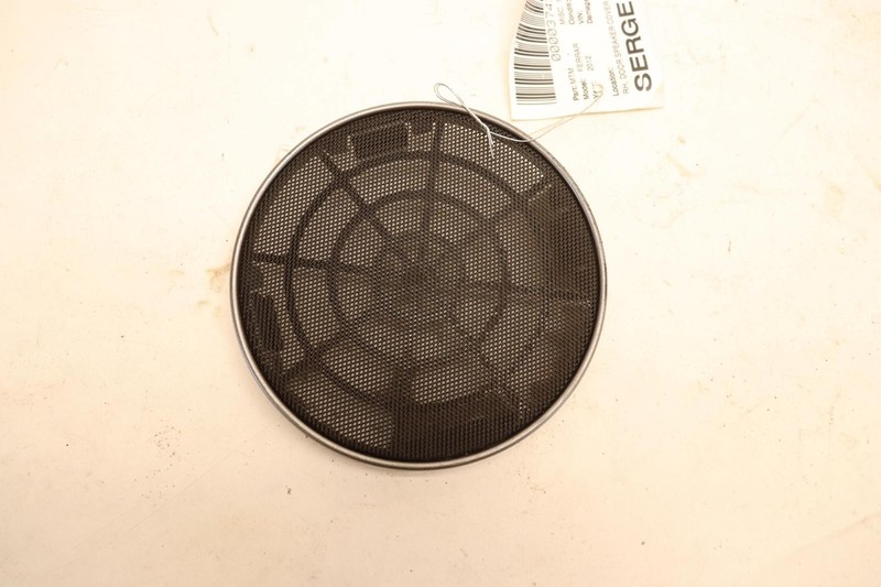 2012 FERRARI 458 RIGHT PASSENGER SIDE DOOR SPEAKER COVER PANEL TRIM OEM