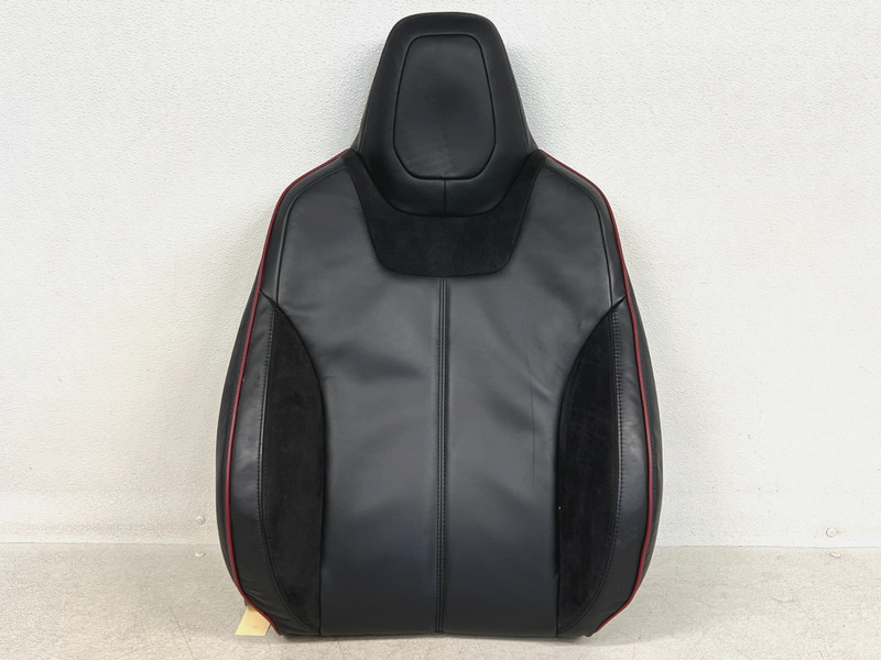 ⭐ 2012-2016 TESLA MODEL S FRONT RIGHT UPPER SEAT CUSHION BLACK OEM LOT2650