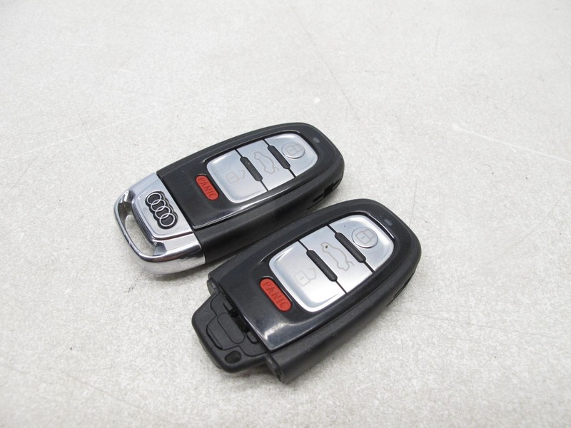 13-18 AUDI 4G S7 KEY LESS ENTRY TRANSMITTER REMOTE CONTROL OEM SET 121124