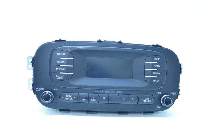 14-16 KIA SOUL AM FM BLUETOOTH RADIO HEAD UNIT OEM