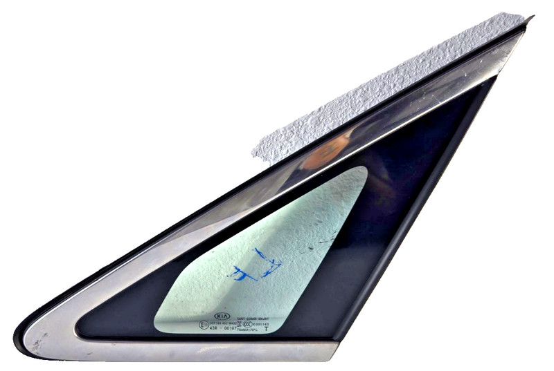 2015 2021 Kia Sedona Left Driver Side Front Door Vent Quarter Glass OEM