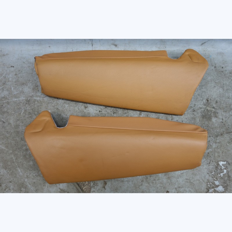 09-13 BMW E93 3-Series Convertible Rear Seat Side Bolster Pair Natural Brown OEM