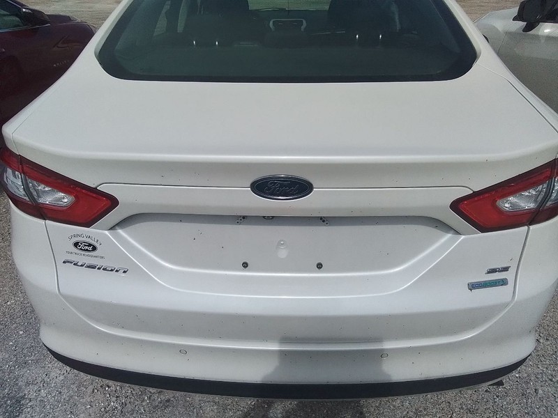 Trunk/Hatch/Tailgate Rear View Camera Without Spoiler Fits 13-16 FUSION 3448827