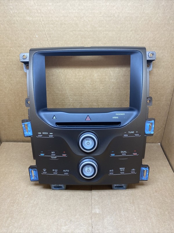 2011-2014 Ford Edge Sony Radio Face Climate Control Panel BT4T-18A802-BL