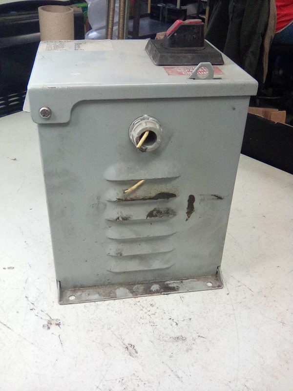 Daykin Transformer Disconnect MDGTB-05 1,000VA 480V 1PH