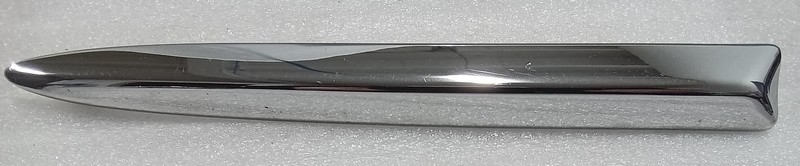 2012-2017 Fiat 500 RH Front Bumper Chrome Trim Molding 1BR90TRMAA 1SR90SZ0AA