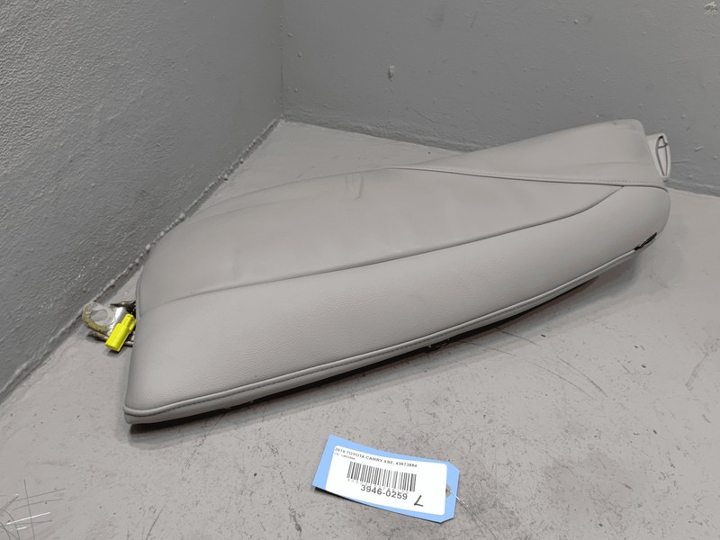 2019 TOYOTA CAMRY REAR LEFT DRIVER SIDE SEAT SECOND ROW BACK BOLSTER OEM