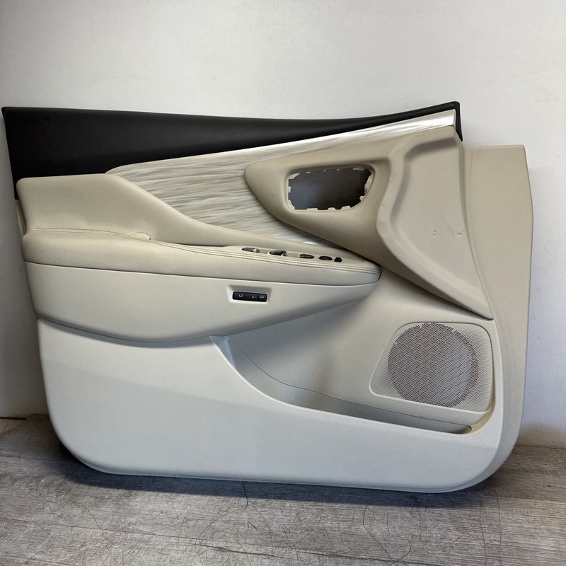 FRONT LEFT DOOR TRIM PANEL II 2015 - 21 Nissan Murano Beige Gray OE 809A15AD0B