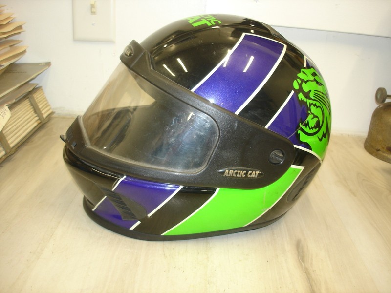Vintage Arctic cat snell M95 Snowmobile Helmetsize small