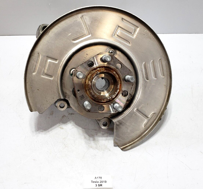 ✅ 2017-2023 OEM Tesla Model 3 Rear Left Driver Side Spindle Knuckle Hub Assembly