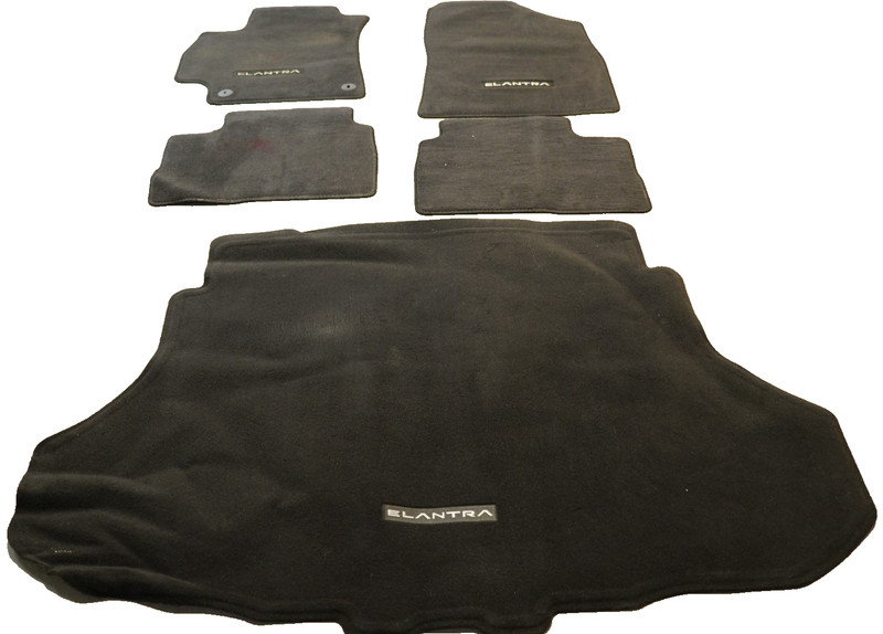 🔅 HYUNDAI ELANTRA OEM. CARPETED FLOORMATS SET ABF14-AC000