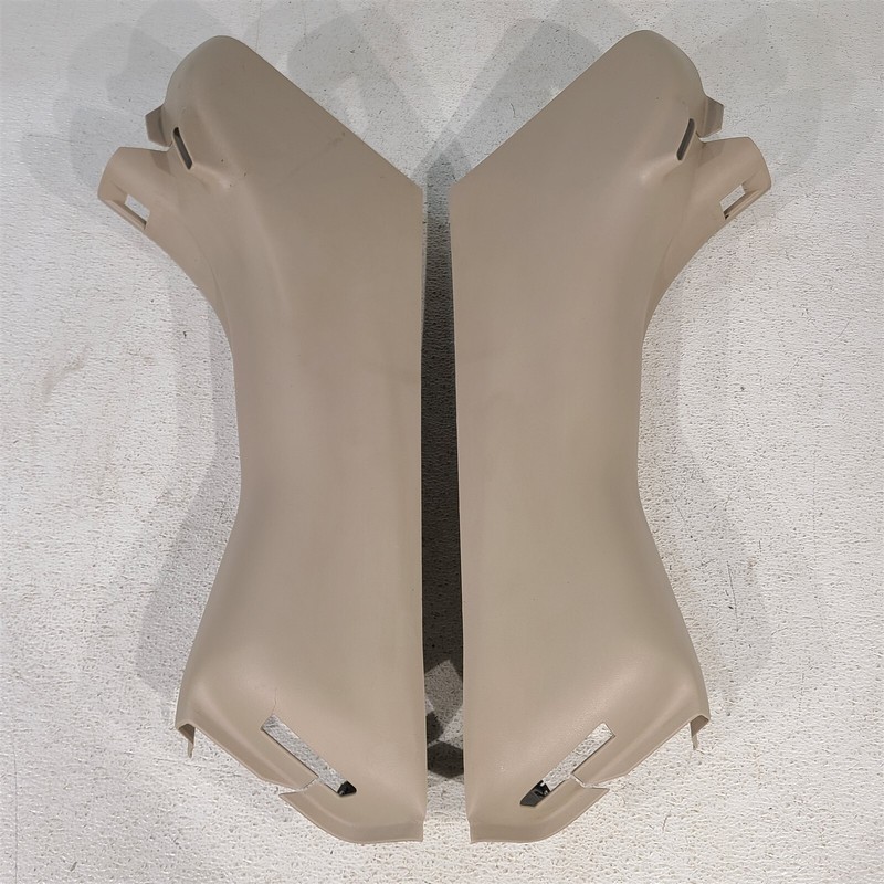 03-04 Corvette C5 Interior Seatbelt Trim Covers B Pillars Oem Shale AA7016