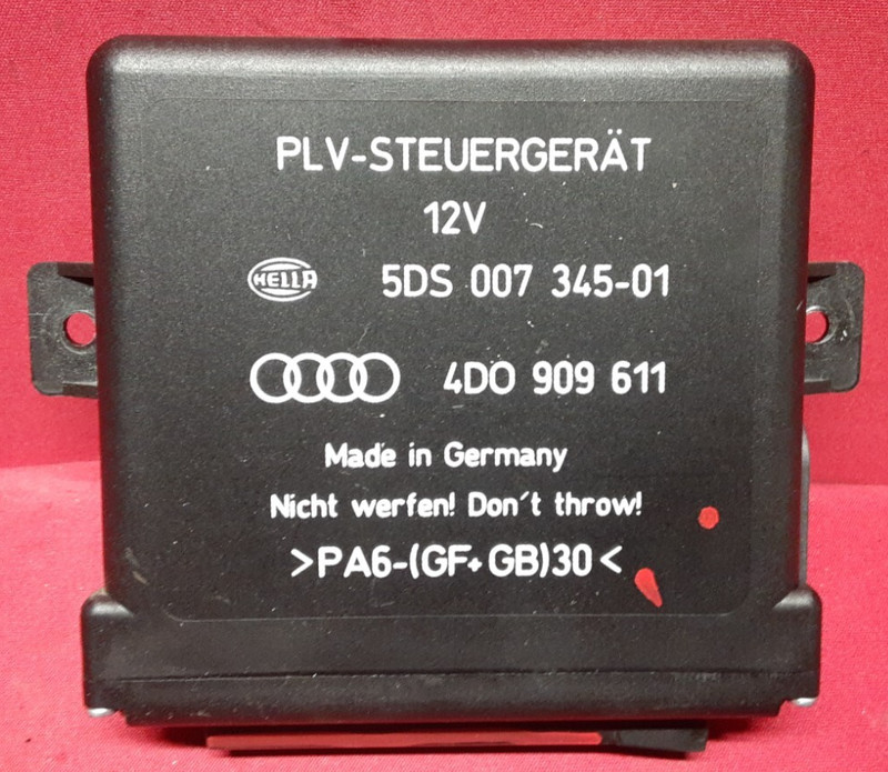 2001 - 2005 Audi Steering Wheel Height Adjust Module 4D0-909-611