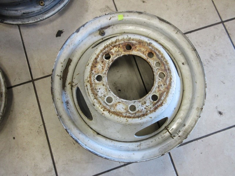 2008-2024 Ford E350 E450 OEM 16x6 Steel Rim White 8C24-1015