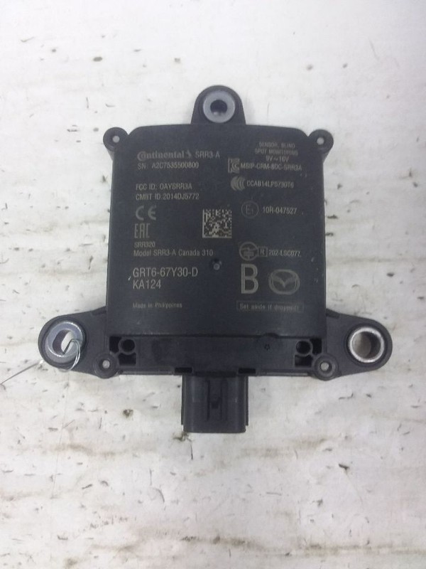 Radar Unit Blind Spot Alert Module Fits 17-21 MAZDA 6 GRT6-67Y30-D