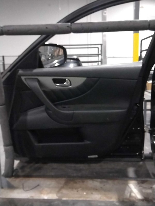 2015 INFINITI QX70 Right Door Black 4DR SUV Good Condition 3673 NJ25-23178