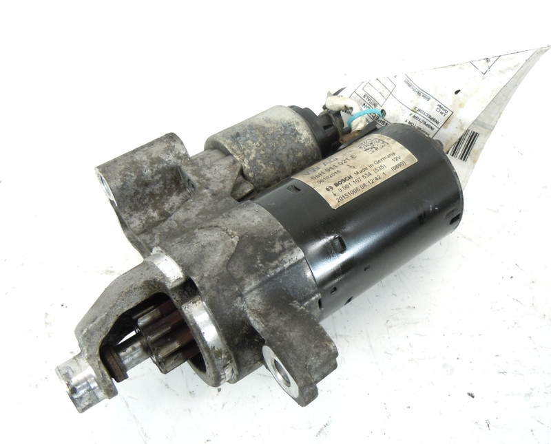 2014-2016 Audi A4 2.0L Starter Motor OEM Regenerative Braking Opt 7L1
