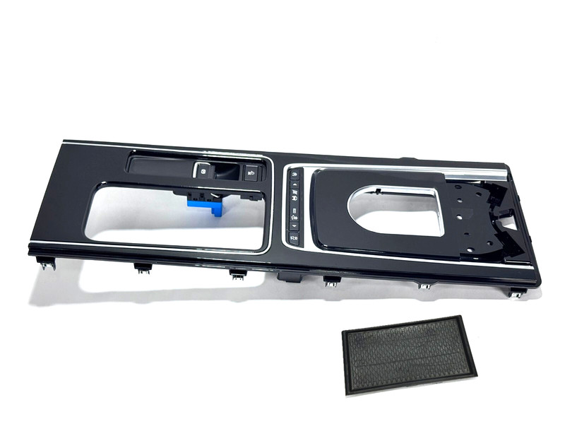 2016-2020 JAGUAR XF CENTER CONSOLE SHIFTER TOP BEZEL TRIM COVER SWITCH PANEL OEM