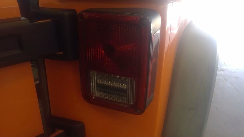 Passenger Tail Light VIN W 6th Digit Jk Body Fits 07-18 WRANGLER 3551394